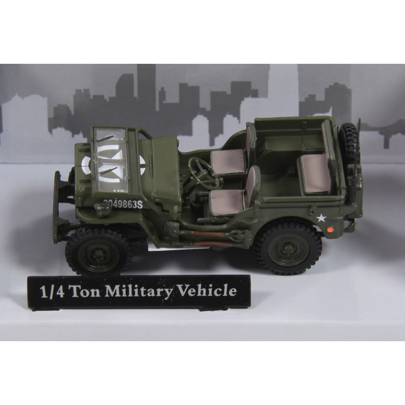 JEEP WILLYS MB ECHELLE 1/43 COLLECTION ATLAS