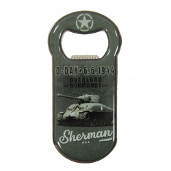 Magnet décapsuleur, D-Day, Sherman