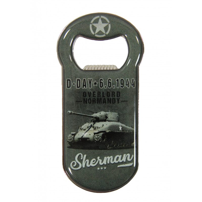 Magnet décapsuleur, D-Day, Sherman
