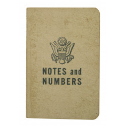 Notebook, US Army Notes and Numbers, 1943