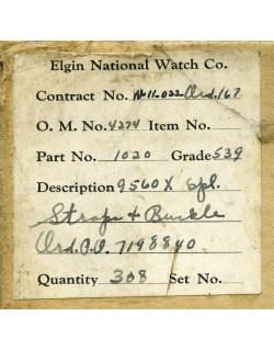 Bracelet de montre, Elgin