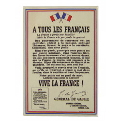 Magnet, De Gaulle's message