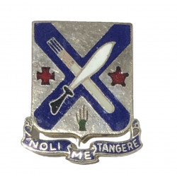 Crest, 2nd Inf. Rgt., 5th Infantry Division, à épingle