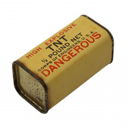 Emballage de TNT, 1/2 Pound, vide, Normandie