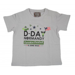 T-shirt, D-Day Normandy, GI enfant