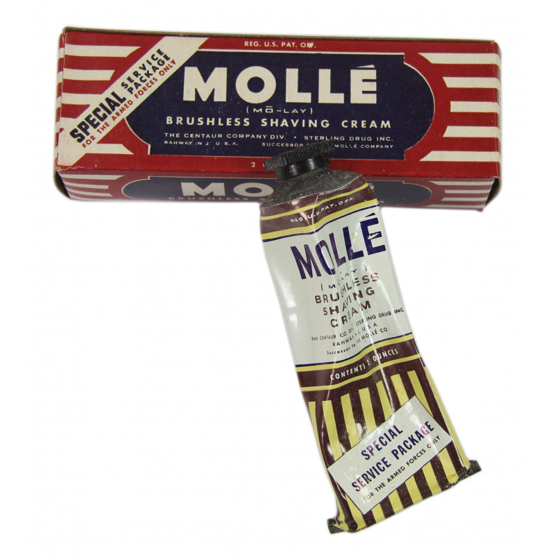 Mousse à raser, MOLLÉ, Special Service Package - For The Armed Forces Only