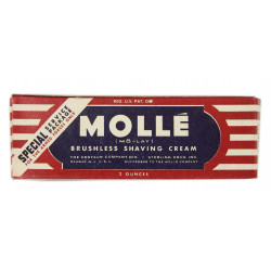 Mousse à raser, MOLLÉ, Special Service Package - For The Armed Forces Only
