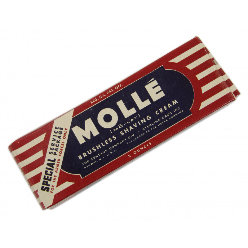 Cream, Shaving, MOLLÉ, Special Service Package - For The Armed Forces Only