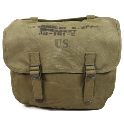 Bag, Field, M-1936, BEARSE MFG. CO. 1942, Lt. Robert Span, Signal Corps