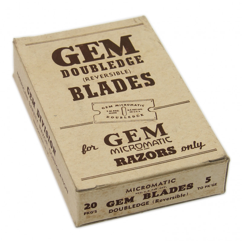 Lames de rasoir, GEM, Special "Service" Pack
