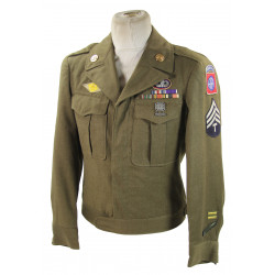Jacket, Ike, Technician 4th Grade, 505th PIR, 82nd Airborne Division, ETO