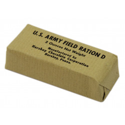 U.S. Army Field Ration D, chocolat, 2 ounces
