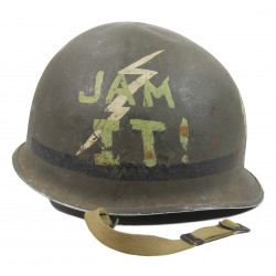 Helmet, M1, Sergeant, 'Mad Raven', 'Jam It!'