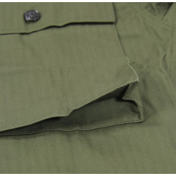 Jacket, Combat, HBT (Herringbone Twill), OD 7
