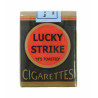 Paquet de cigarettes Lucky Strike, vert