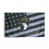 Flag, 101st airborne, USA, black