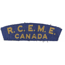 Title, Royal Canadian Electrical and Mechanical Engineers, Printed