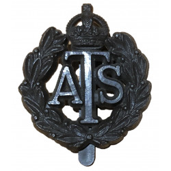 Cap badge, Auxiliary Territorial Service Corps, ATS, plastique