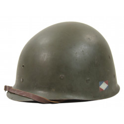 Sous-casque M1 (liner), Inland, 1ère Armée française, 1944-1945