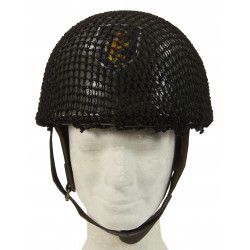 Helmet, Despatch Rider, 1942, Belgian Brigade, 1944