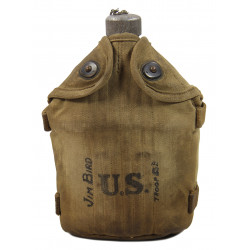 Canteen, Mounted, US Army, Complete, 1917-1918