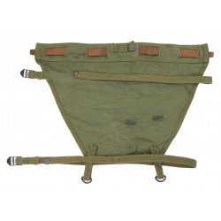 Ensemble triangle et pochette à gamelle OD 7, sac à dos M-1928, 1944