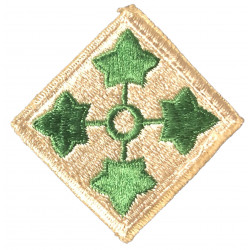 Patch, 4th Infantry Division, White Version