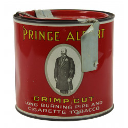 Tin, Round, Tobacco, Prince Albert, For Use Only of US Military or Naval Forces
