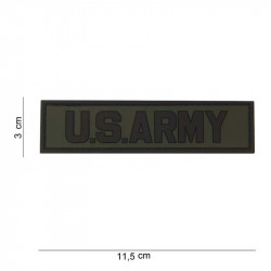 Patch, Tactical,US Army, 3D, khaki