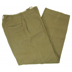 Trousers, Wool, Serge, OD, Special, 31 x 31