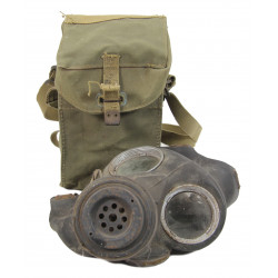 Mask, Gas, British, with Bag, 1943