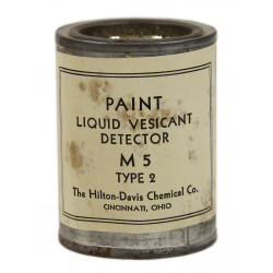 Paint, Detector, Vesicant, Liquid, M5, type 2, Normandy