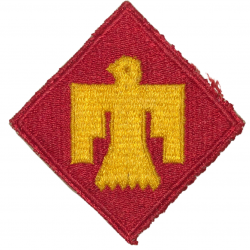 Insigne, 45th Infantry Division, Sicile, Italie, Provence