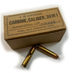 Box, cartridges, cal. 30 M1, P.C. 1944, complete, 28280