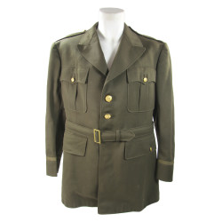 Jacket, Service, Officer's, Dark OD, 44S, 1942