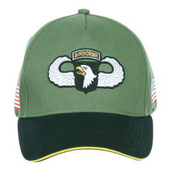 Casquette, 101st Airborne Division,WWII, kaki