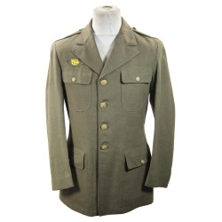 Coat, Wool, Serge, OD, 39L, 1942
