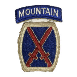 Insigne, 10th Mountain Division