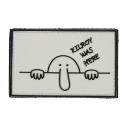 Patch, Kilroy was here, 3D PVC