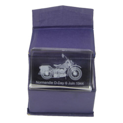 Presse-papier cristal Harley