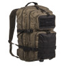 Sac à dos, noir/kaki, grand modèle Sac à dos, noir/kaki, grand modèle