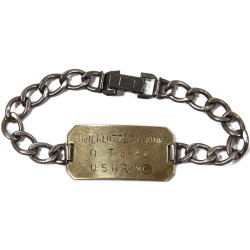 Bracelet, Lt. Cdr. Ben Klotz, US Navy, Medical Corps, Naval Hospital, Parris Island