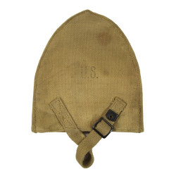 Cover, T-shovel, British Made, Pfc. James Burkes, 9th Air Force, USAAF, Normandy