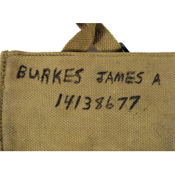 Cover, T-shovel, British-Made, Pfc. James Burkes, 9th Air Force, USAAF, Normandy