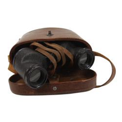 Binoculars, 6x30, M3, Universal Camera Corp., 1942, with Case, Carrying, M17