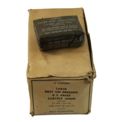 Pansement, Large, First-Aid Dressing, US Army, Carlisle Model, 1942