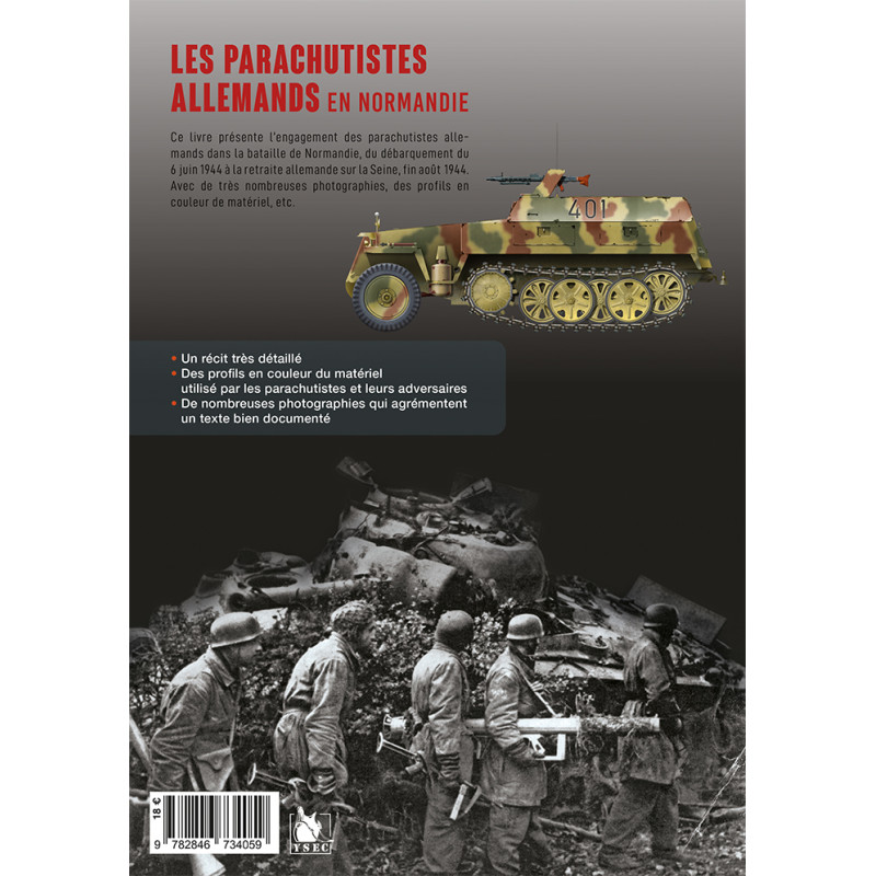 Les parachutistes allemands en Normandie