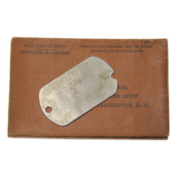 Dog Tag & Identification Card, Pvt. Gordon Boobyer, USMC, Iceland & Guadalcanal