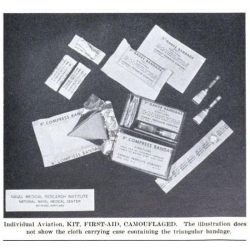 Pochette, First Aid, Individual Aviator's Kit
