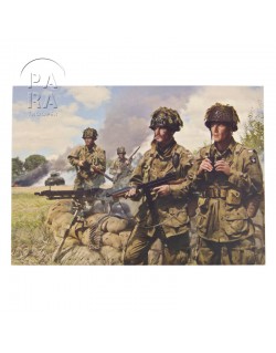 Card, Commemorative, Band of Brothers - Advance from Utah - June 6th 1944